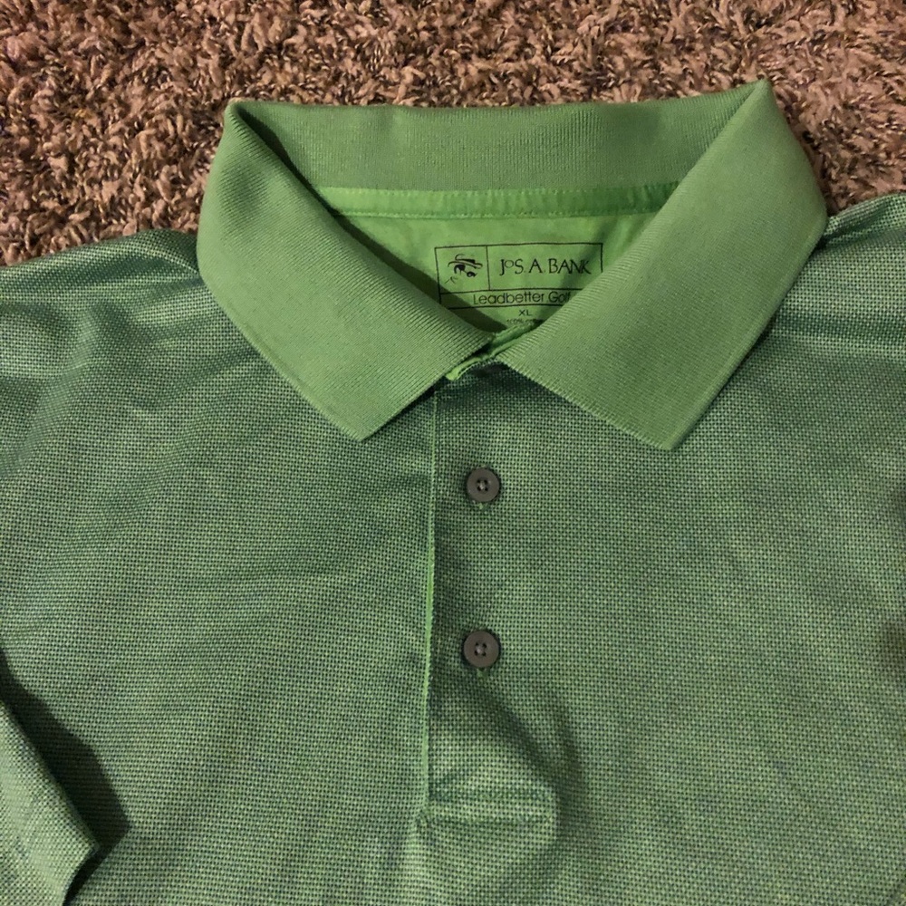 Jos A Bank Leadbetter Golf Shirt